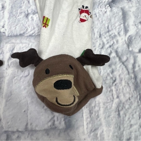 Carters Christmas one piece sleepers 9 months - Picture 4 of 10